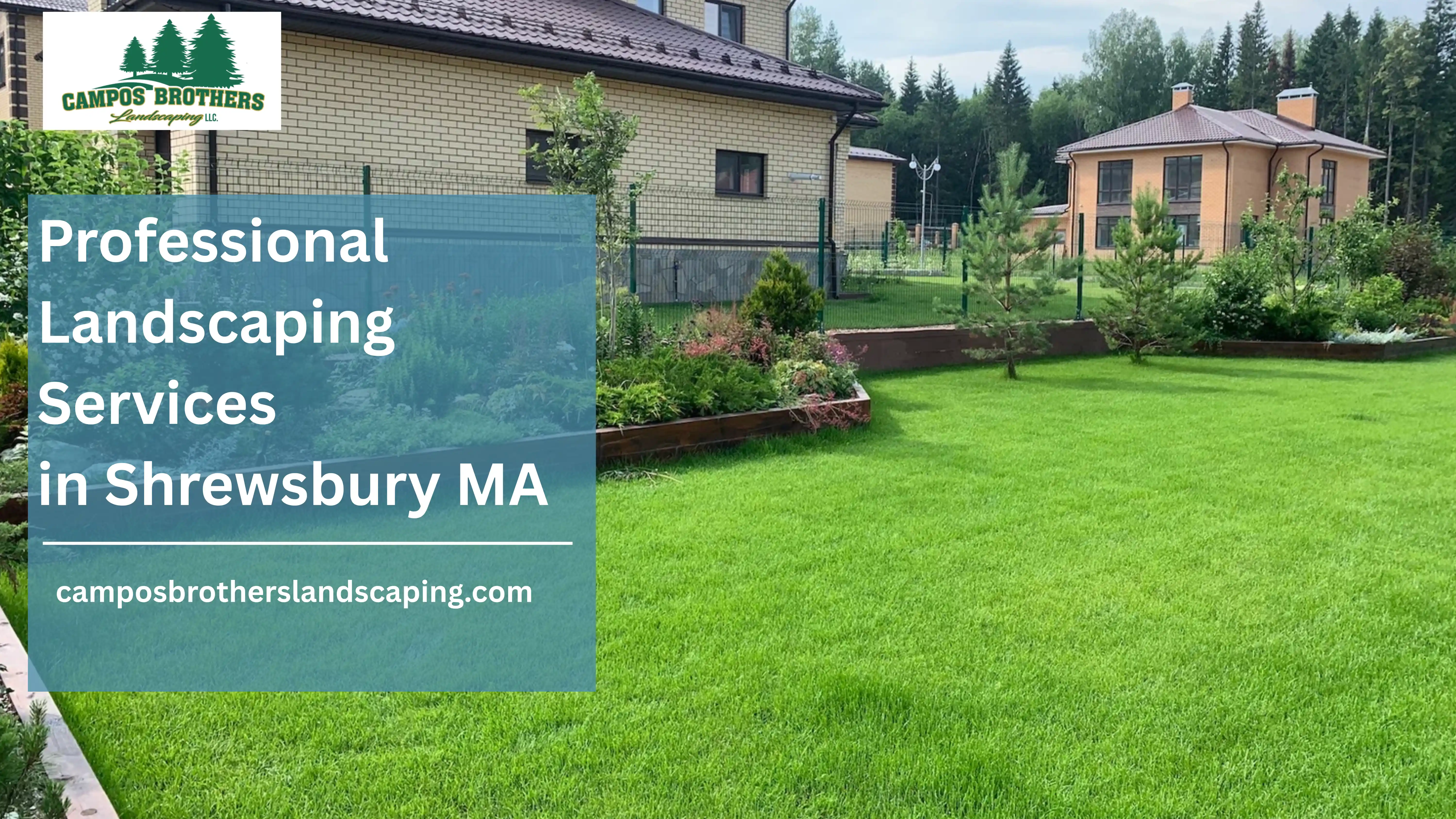 Professional Landscaping Services Shrewsbury