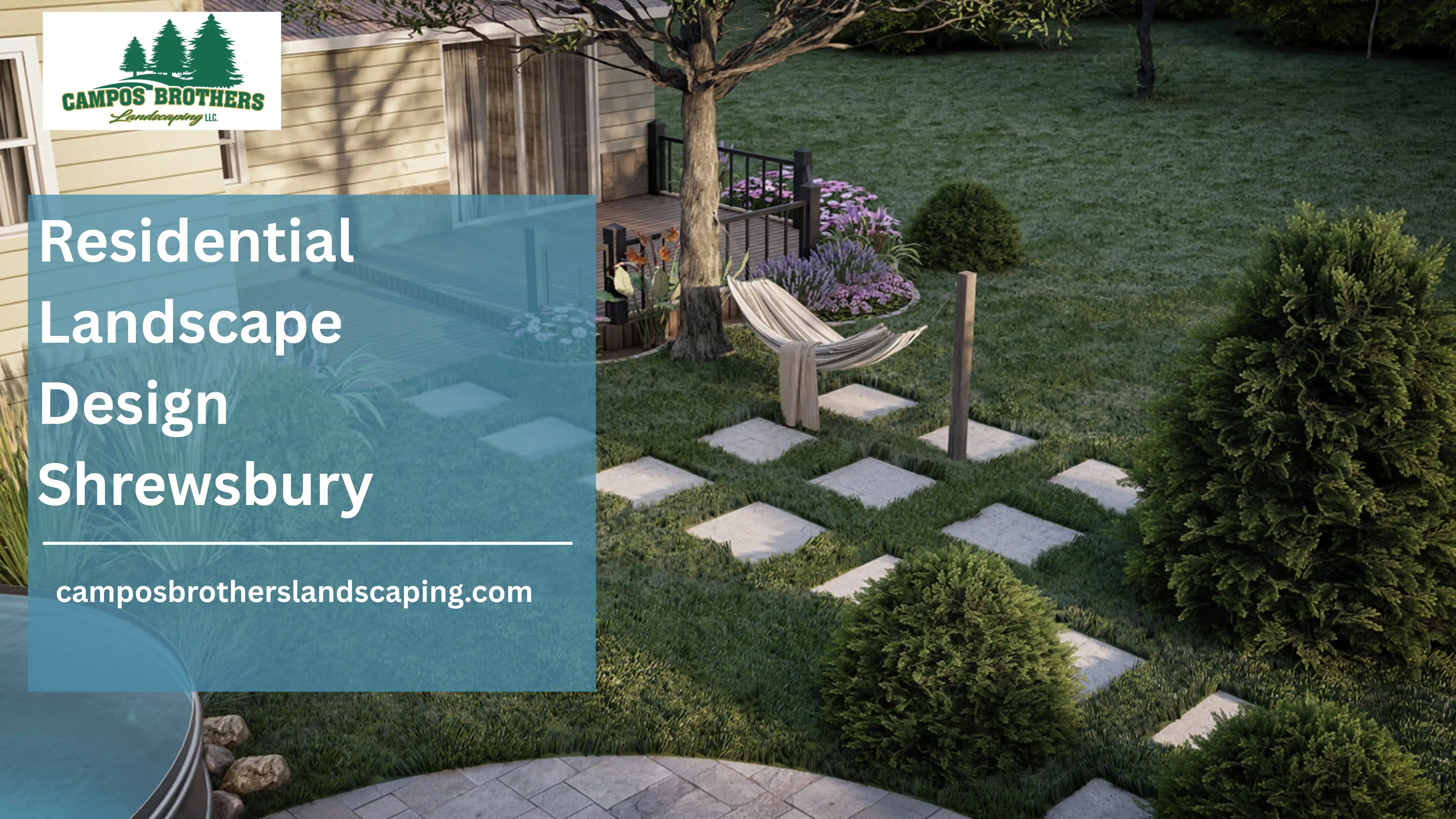 Residential Landscape Design Shrewsbury