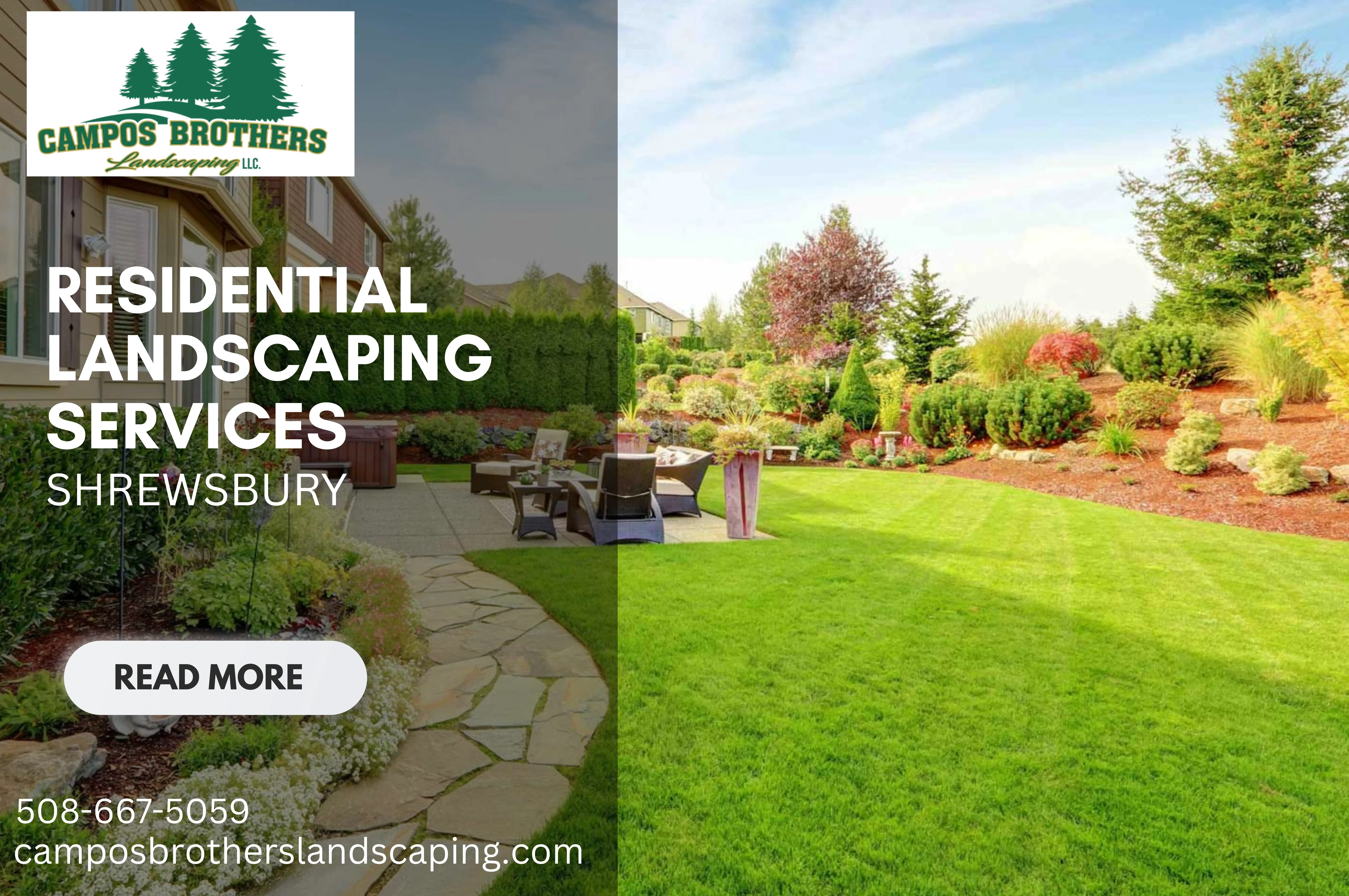 Residential Landscaping Services Shrewsbury
